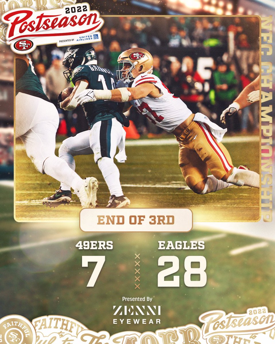 49ers's tweet photo. After three. #SFvsPHI https://t.co/h49dVAP9cU