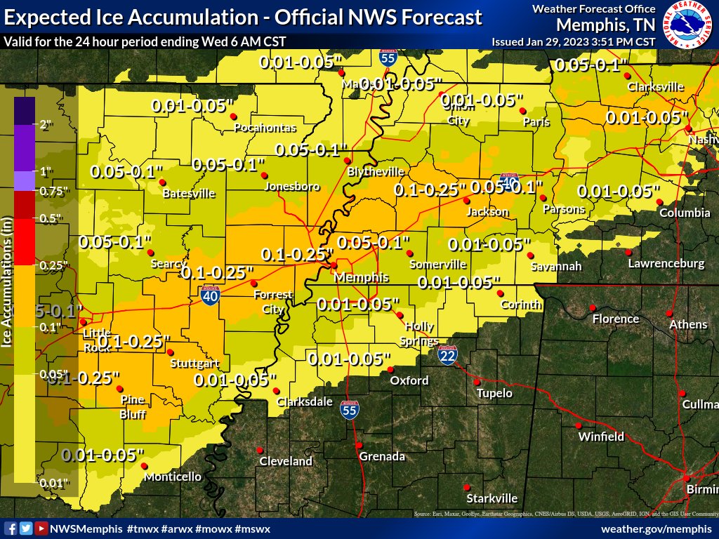 NWS Memphis on Twitter "🚨Thread We are expecting two rounds