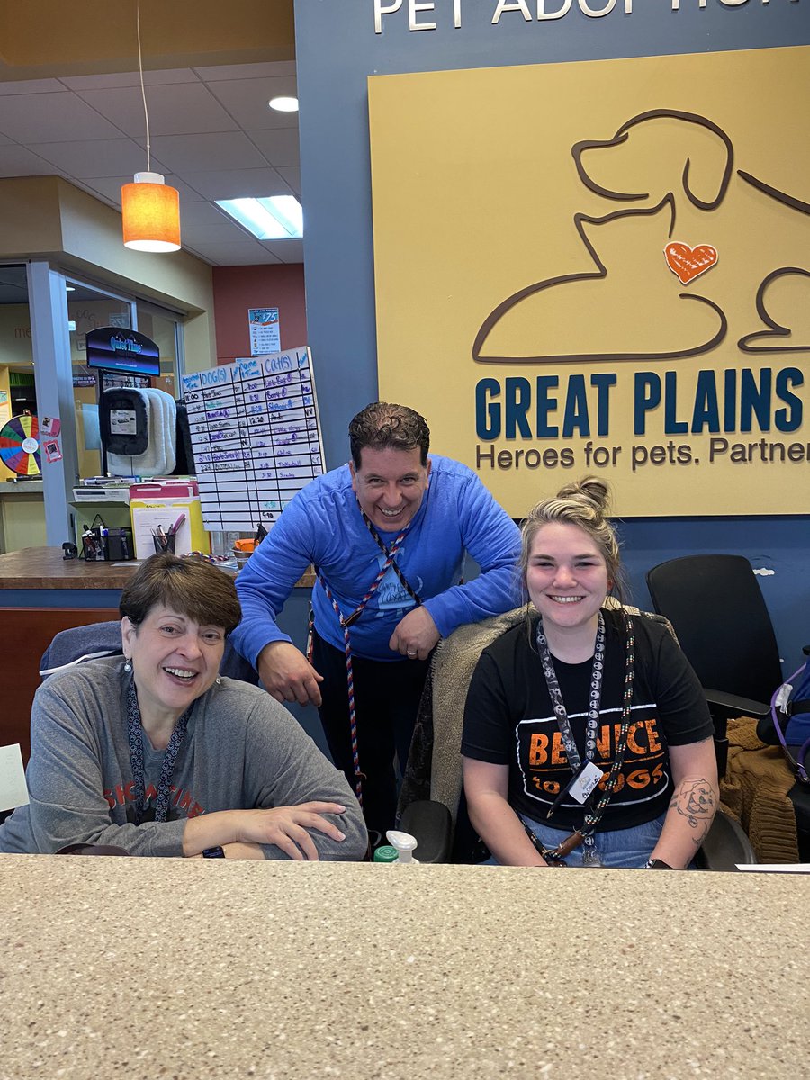 jorgesantana3rd's tweet photo. I enjoy volunteering at Great Plains SPCA! I was able hang out more with people from front desk.I am looking forward to volunteering tomorrow. 

Please go check her out at Great Plains SPCA. https://t.co/K90t3NuzKM @GreatPlainsSPCA  #volunteer https://t.co/LlaigW2MU1
