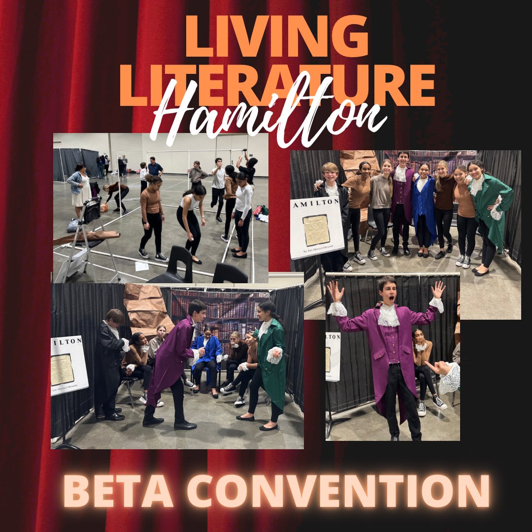 WolflakeMS_OCPS's tweet photo. WLMS BETA brought Hamilton to the convention with their reenactment of Cabinet Battle 1!! Excellent job of setting up, acting and breaking down! Thank you to our sponsors and parents for your support of our Wolves!! @ByrdOcps @mleftakis2 https://t.co/7x5xME3kCW