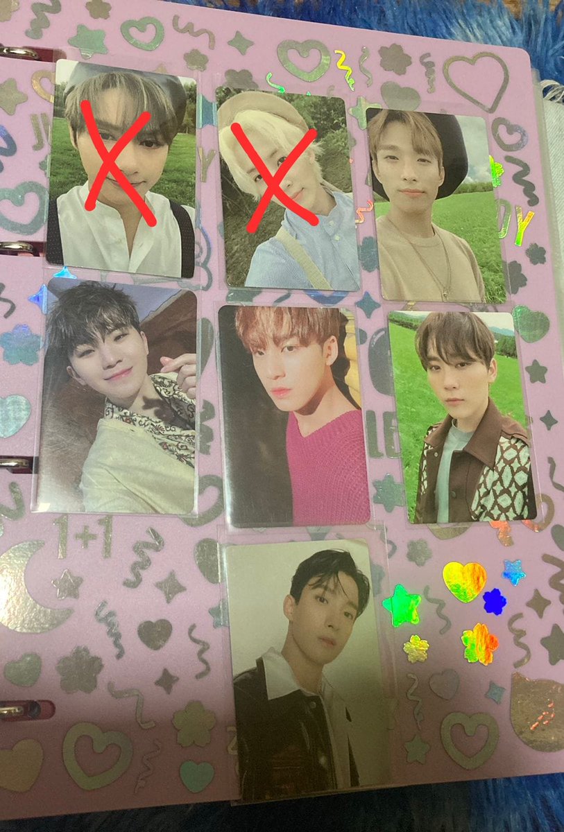 CEG NACIONAL MISTA 2.0

Regulares - 30,00
Carat - 20,00
+ Frete nacional de 8,00

🌸 Todos os cards precisam sair
🌸 Tenho 90+ feedbacks positivos
🌸 Vídeo dos cards no grupo da ceg
🌸 Set da <a href="/do_junhui/">Lay</a>

SVT SEVENTEEN DK BOO SEUNGKWAN MINGYU CARAT WOOZI