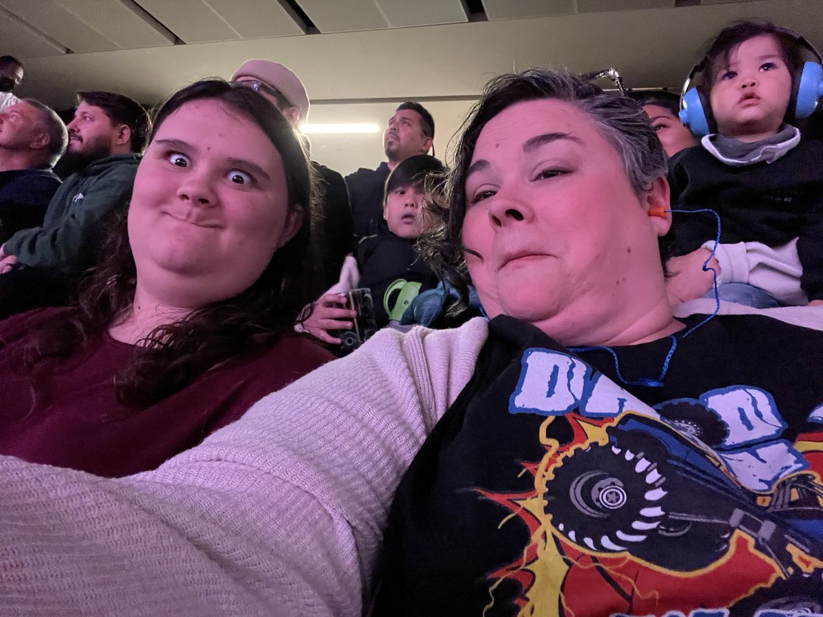 jaygurrl's tweet image. Wearing my favorite what’s up weirdo pod shirt to Monster Jam. @JessicaKnapik @JohnELTenney