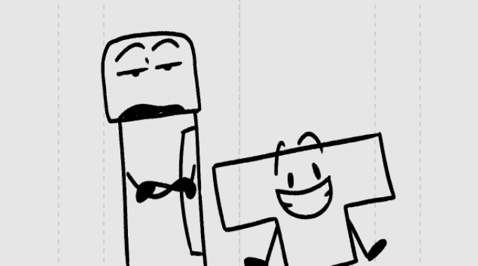 DanDaMiniFig's tweet photo. A few, spoiler-free screenshots of my boards for the upcoming #ObjectiveCriticism short <:D having a LOT of fun with them

Expect it to release before March! https://t.co/2LTijWpzvX