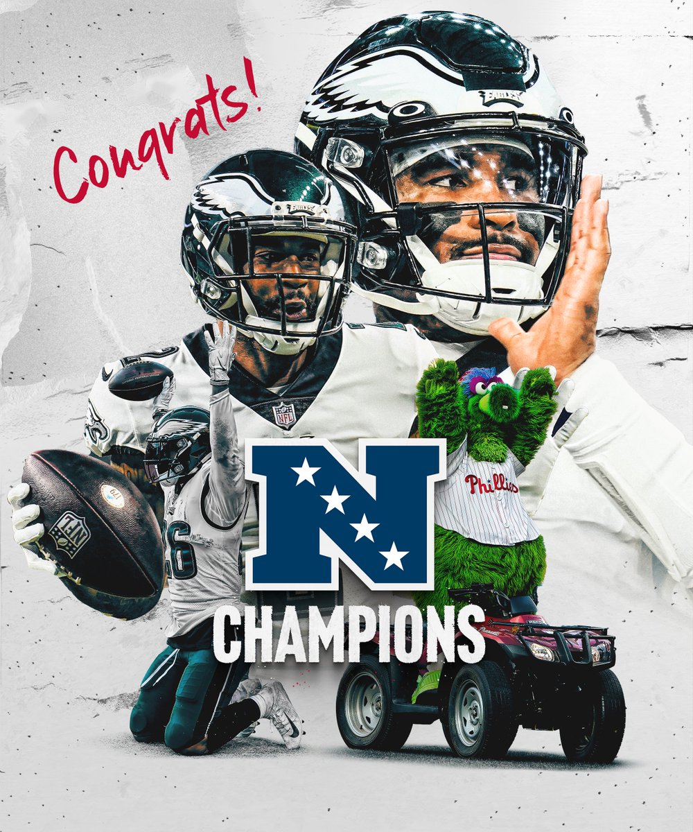 TO THE SUPER BOWL

#ItsAPhillyThing x #FlyEaglesFly