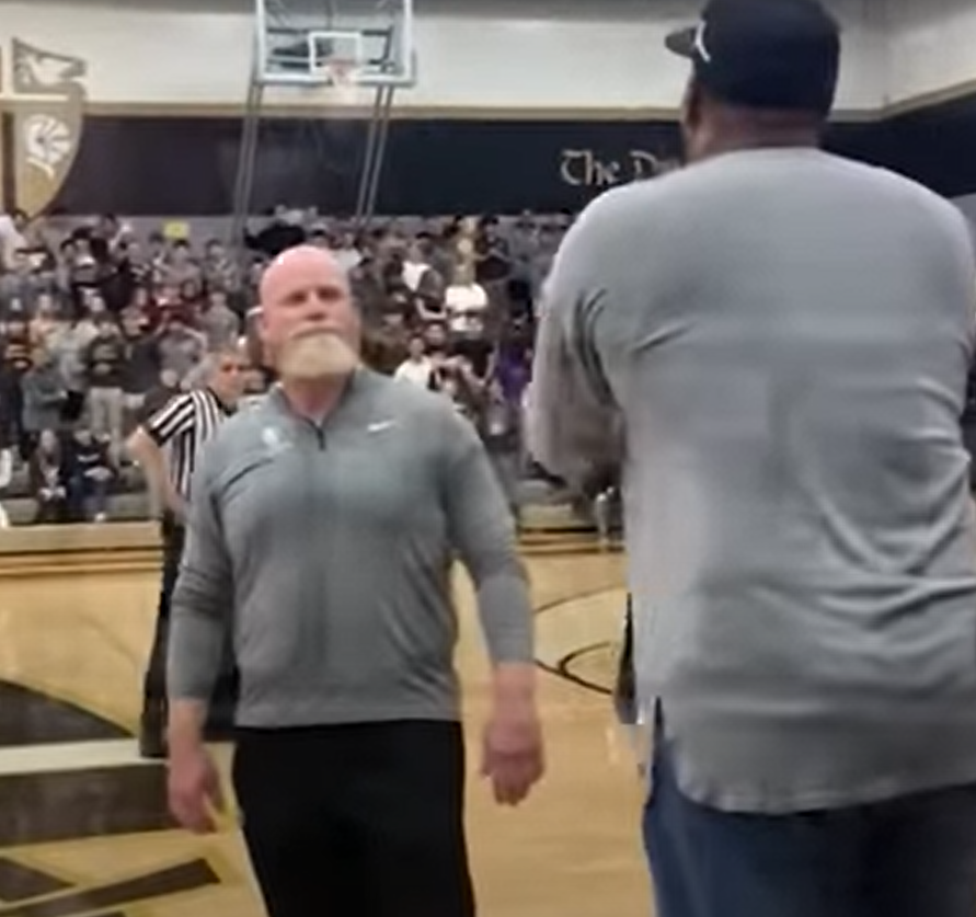 Robert Horry ejected from high school basketball game for heckling referees