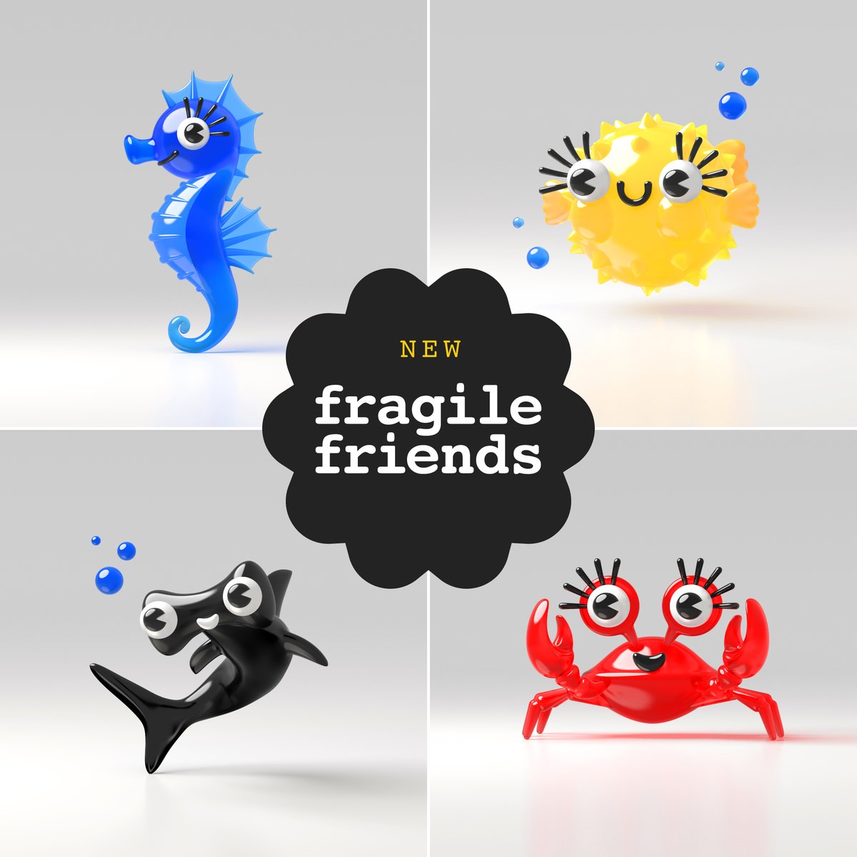Jack Prettyman πΌ (@jprittee_) on Twitter photo The next Fragile Friends drop is almost here β and this time we're going under the sea! ππ π«§
β Tuesday, Jan 31st
β 10 pieces @ 0.07 eth
Going to try something new & raffle off private listings using <a href="/heymintxyz/">HeyMint.xyz</a>'s allowlist tool!
Details to enter below β The next Fragile Friends drop is almost here β and this time we're going under the sea! ππ π«§
β Tuesday, Jan 31st
β 10 pieces @ 0.07 eth
Going to try something new & raffle off private listings using <a href="/heymintxyz/">HeyMint.xyz</a>'s allowlist tool!
Details to enter below β