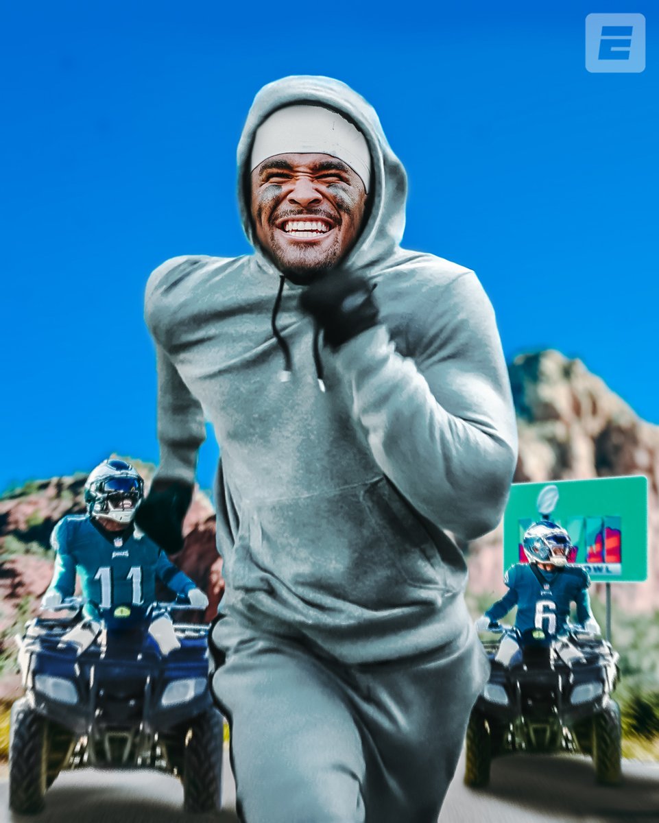 SportsCenter's tweet photo. THE EAGLES ARE HEADED TO THE SUPER BOWL 🦅 https://t.co/Vo00HRVLaa