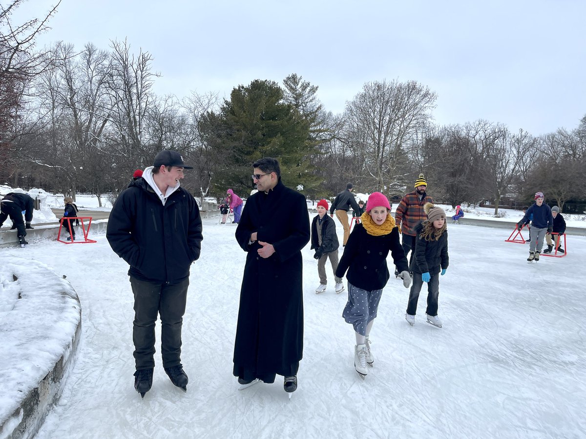 St. Joseph Shrine on Twitter "A fun parish ice skating outing on the