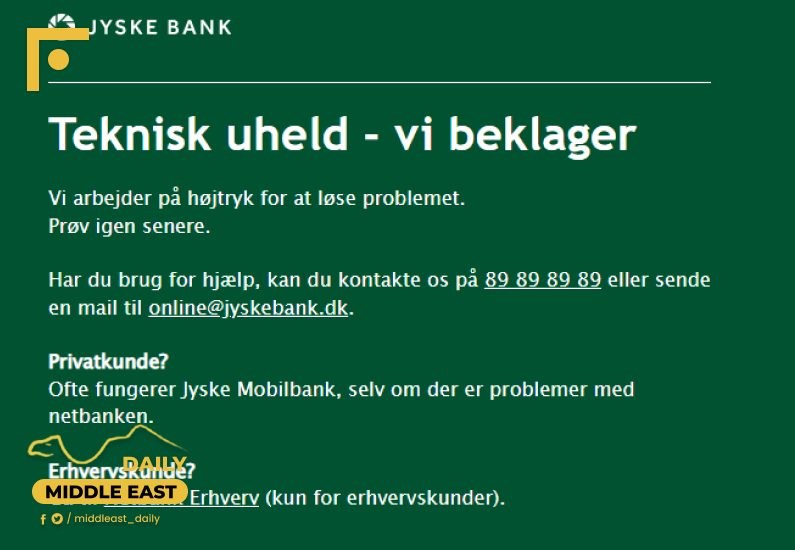 middleast_daily's tweet photo. #BREAKING 

Türk Hack Team @thtghostkiller
According to the statements he made on his Twitter account;

"Both the website and mobile application of Jyskebank, one of the biggest banks in Denmark, were closed by us."

https://t.co/vJ8htK1tIf #RasmusPaludan #Denmark #Cyberattack https://t.co/BuOP54p1M6