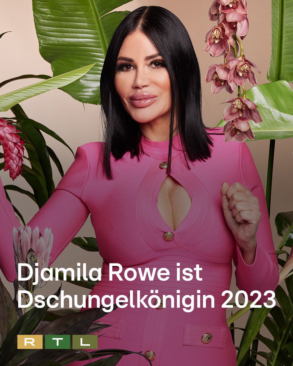 Ihr habt entschieden: Dschungelkönigin 2023 ist Djamila Rowe 👑 Herzlichen Glückwunsch, Ihre Majestät 👏🫶🥇 #IBES