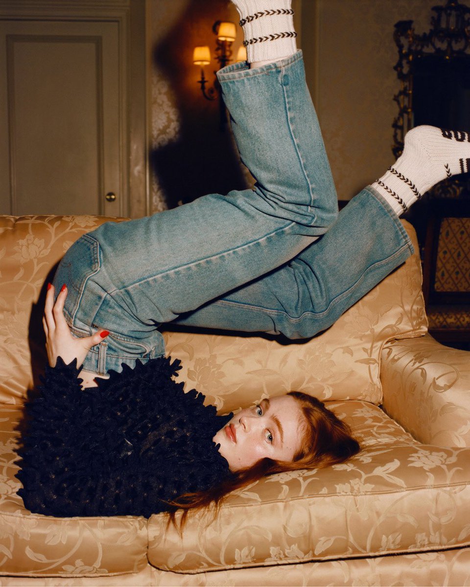 sadie sink for ES magazine