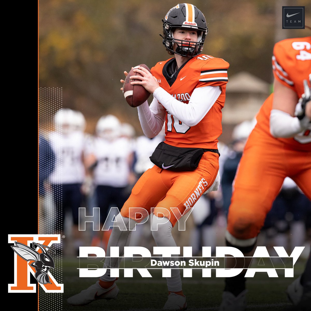 Kalamazoo College Football (@kzoofootball) on Twitter photo Please join us in wishing Dawson Skupin a happy birthday! #Birthday #SwarmTheDay <a href="/DawsonSkupin/">Dawson Skupin</a> Please join us in wishing Dawson Skupin a happy birthday! #Birthday #SwarmTheDay <a href="/DawsonSkupin/">Dawson Skupin</a>