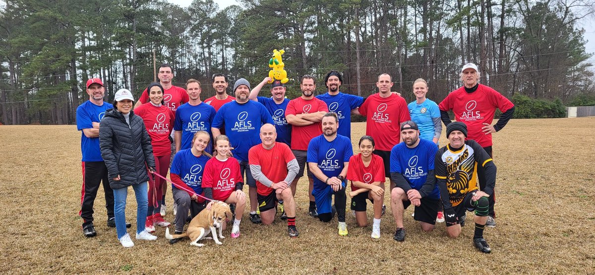 RomeRedbacks's tweet image. Drizzly, but that didn't stop us and three ladies on debut for a great AFLS Social Footy game today... you guys rock.. see you all next week.

#romegasports #romega #romegeorgia #romegafootball #romegafamily #usafl #aussierules