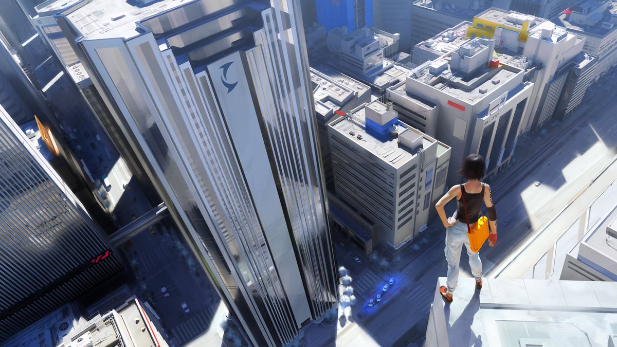 JJ_RABBID's tweet photo. I don't see nearly enough people talking about just how perfect the concept art for mirrors edge was. 
I constantly look back on it. Unparalleled sense of space 🫡 https://t.co/nrQ8n061b8