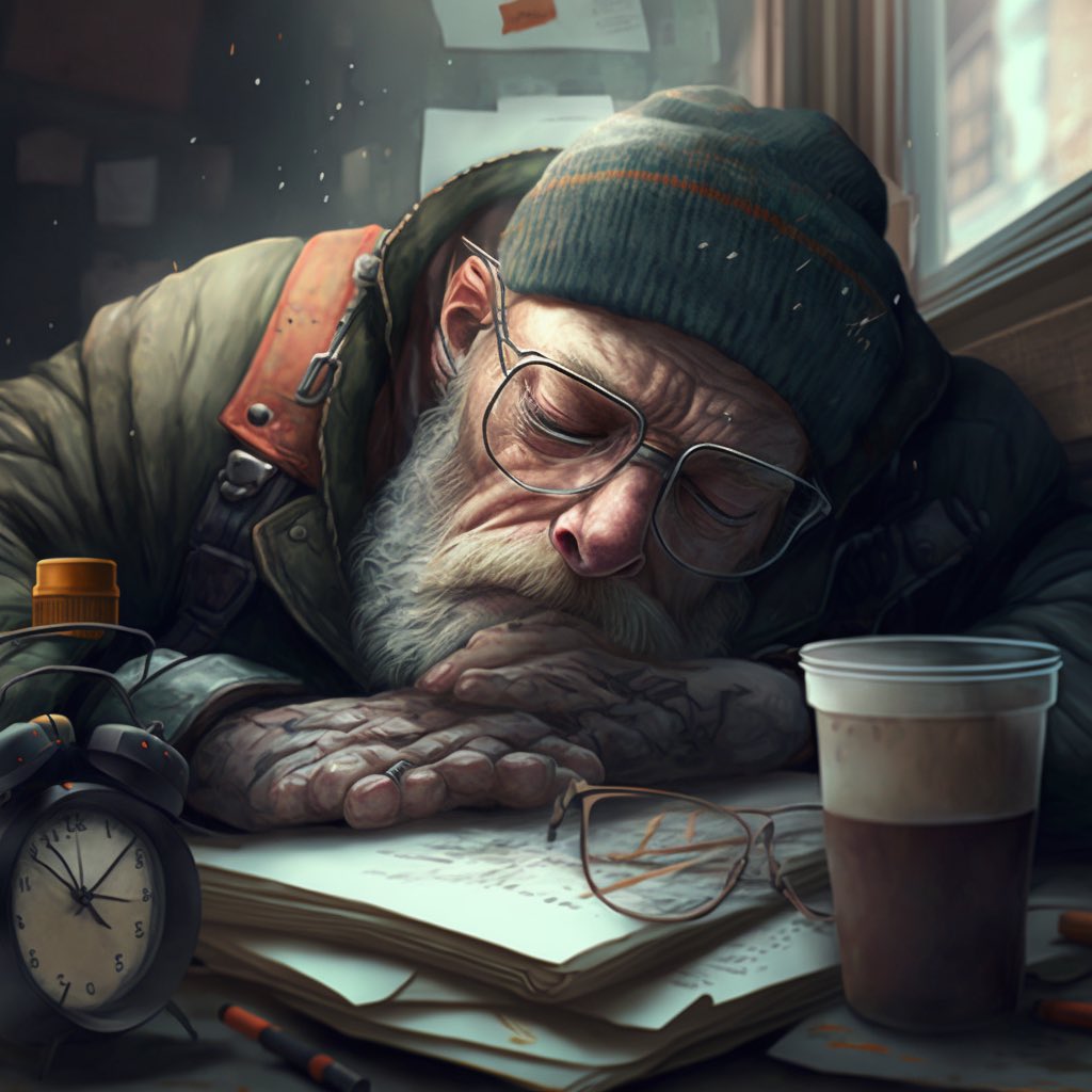 abstractedai's tweet image. After a long day, all I want to do is crawl into bed and sleep forever 💤 #tiredhuman #longday #bedtime