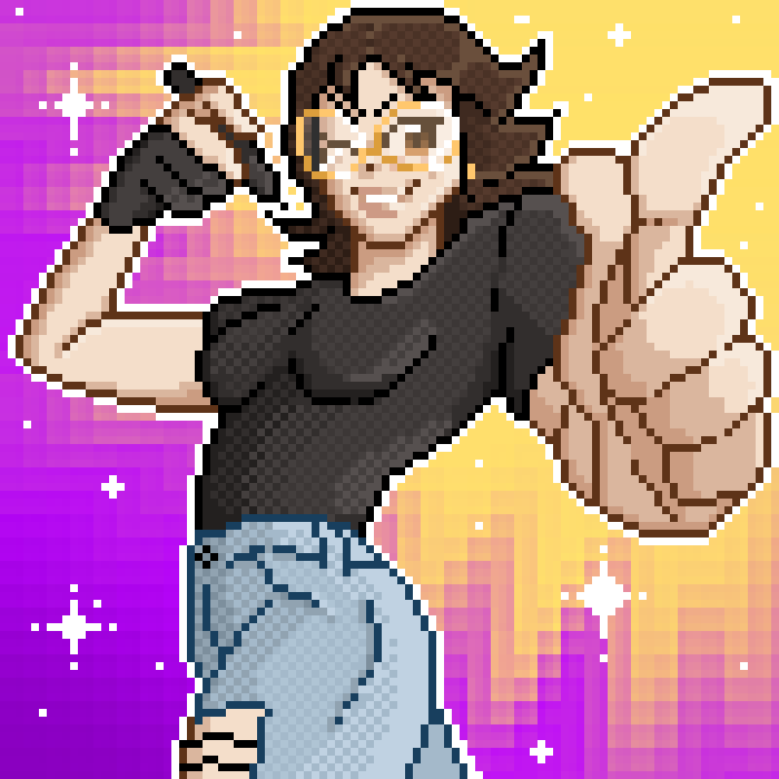 LEESET_ARTS's tweet photo. I've been getting into pixel art lately, super fun.
This is what I have so far!
The portrait is a commission I did for my friend @chihirooo_sen 
She is a streamer, so please check her out! https://t.co/ynpJnoe51R
