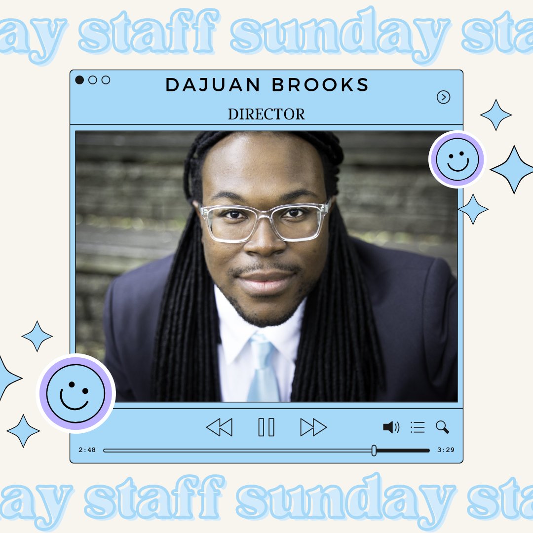 We are kicking off our social media countdown to our first competition with #staffsunday! Meet our director, DaJuan Brooks. You can learn more about DaJuan at bit.ly/3kIv5v4