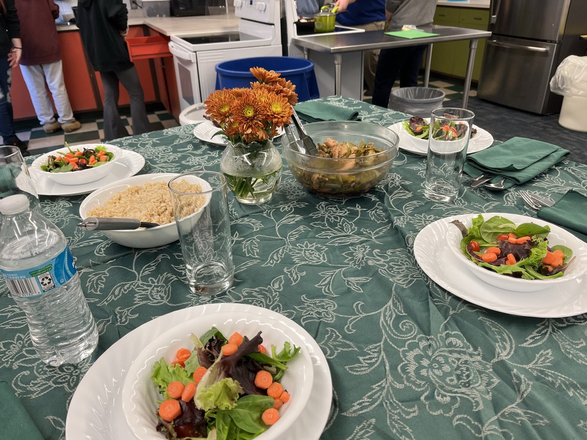 PrincipalBehs's tweet photo. Here is one example of the delicious meals students are making in Ms. Mayberry’s Foods for Wellness classes! https://t.co/mldpSw2TjN