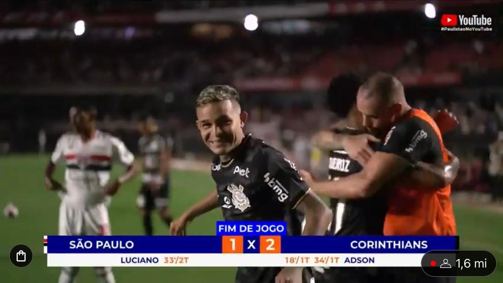 Vessoni on Twitter "Segundo tempo à parte, Corinthians volta a vencer