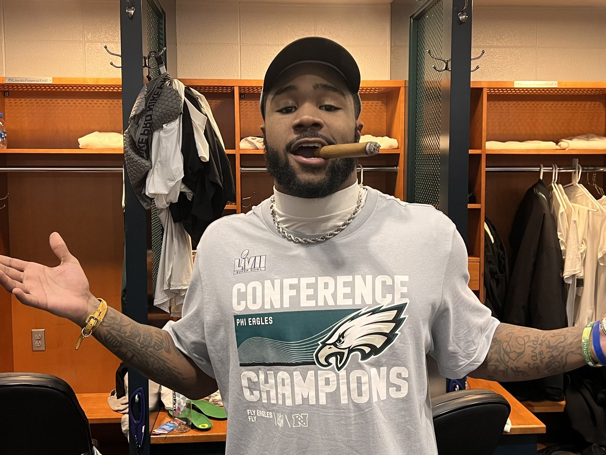 Eliot ShorrParks on Twitter "Miles Sanders is going to the Super Bowl"