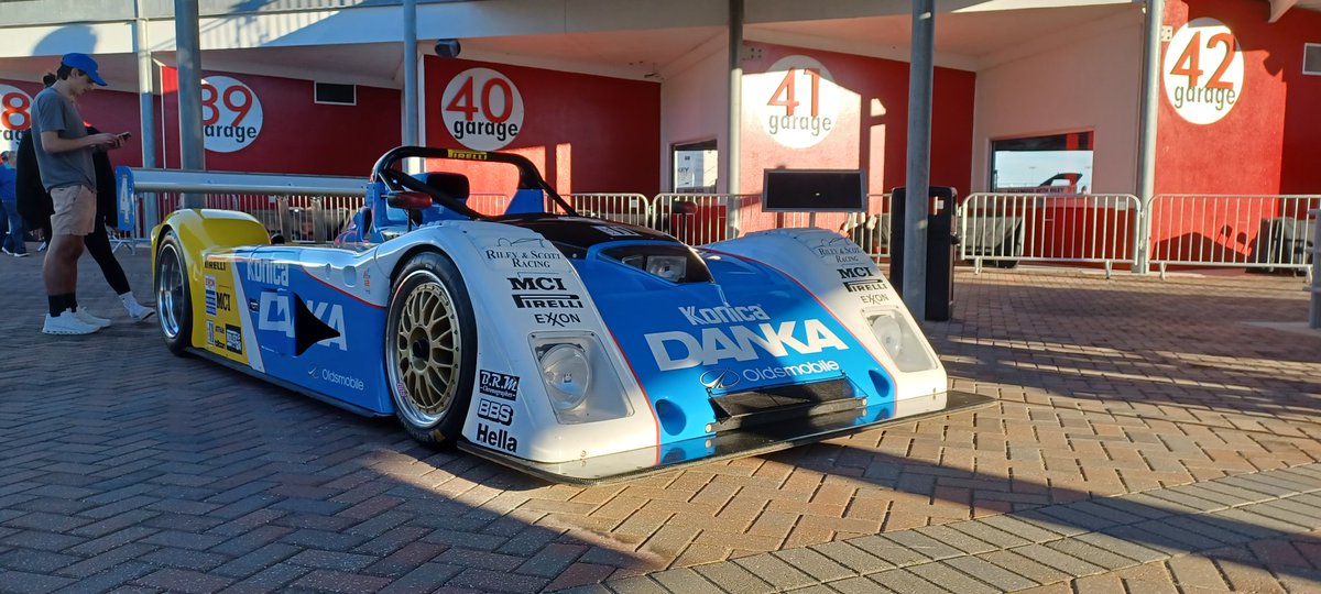 DALawrenceJr's tweet photo. Fast car.          Guy who drove fast car.
#WayneTaylor #Rolex24 https://t.co/7VEK7nva2B
