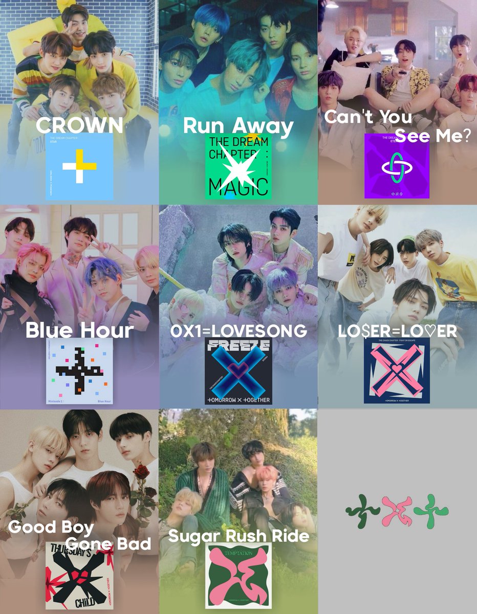 starfess's tweet photo. -base what's your favorite TOMORROW X TOGETHER's Title Track? https://t.co/oLWqVHRC8u