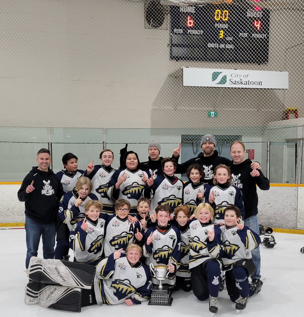 Congratulations to the <a href="/wildzonehockey/">Saskatoon Wild X Hockey</a> / Renegade Outlaws on winning SMHA U13A Provincial Playdowns! The Outlaws defeated the Renegade/Wild Rampage to earn the right to represent SMHA &amp; Saskatoon in <a href="/hockeysask/">Hockey Saskatchewan</a> Provincial Playoffs.