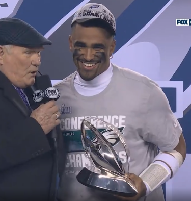 TheAthletic's tweet photo. Jalen Hurts:

2016: SEC Offensive POY
2017: CFP National Champion
2018: Sugar Bowl MVP
2019: Heisman finalist
2020: 53rd overall pick by Eagles
2021: Pro Bowler, Playoff appearance
2022: MVP finalist, Super Bowl appearance

Winner. Philly legend. https://t.co/kZWIDSih1y