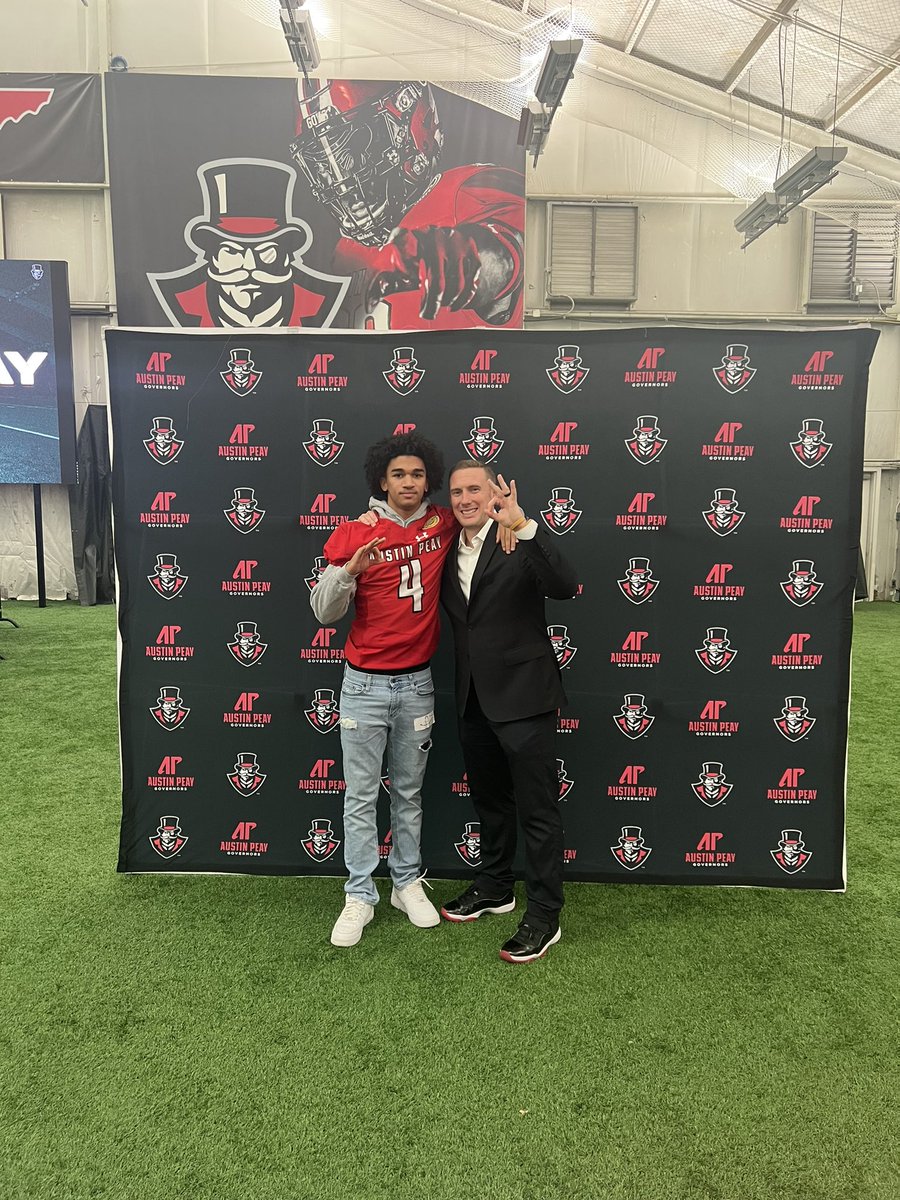 Had a great time <a href="/GovsFB/">Austin Peay Football</a> Junior day Thank you <a href="/CoachSDugan/">Sean Dugan</a> <a href="/CoachjjClark/">J.J. Clark</a> for having me there.