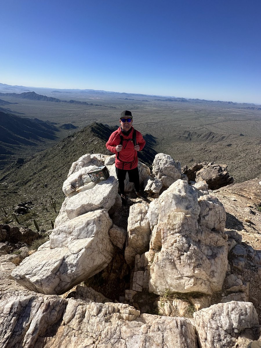 OTTR_Inc's tweet photo. Great Sunday morning in the Sierra Estrella Mountain Range. Quartz Peak Trail. Crew sporting the OTTR Surf long sleeve sun shirts. Go to https://t.co/A1EJDUKptM to get yours today! 

#hiking #arizona #ottrinc #SupportSmallBusinesses #sunshirt
#explore #adventure https://t.co/jE3kDorJER