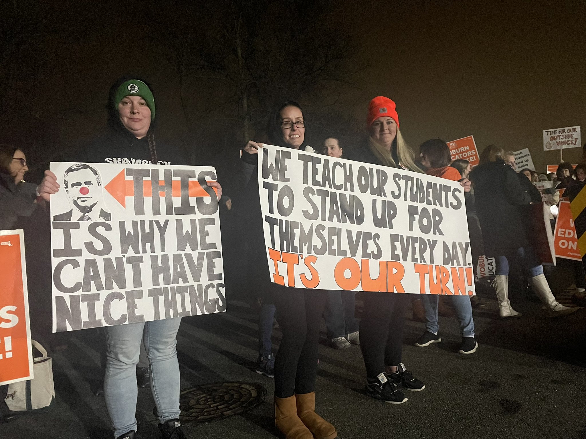 Kirsten Glavin on Twitter "BREAKING NO DEAL. The Woburn Teachers
