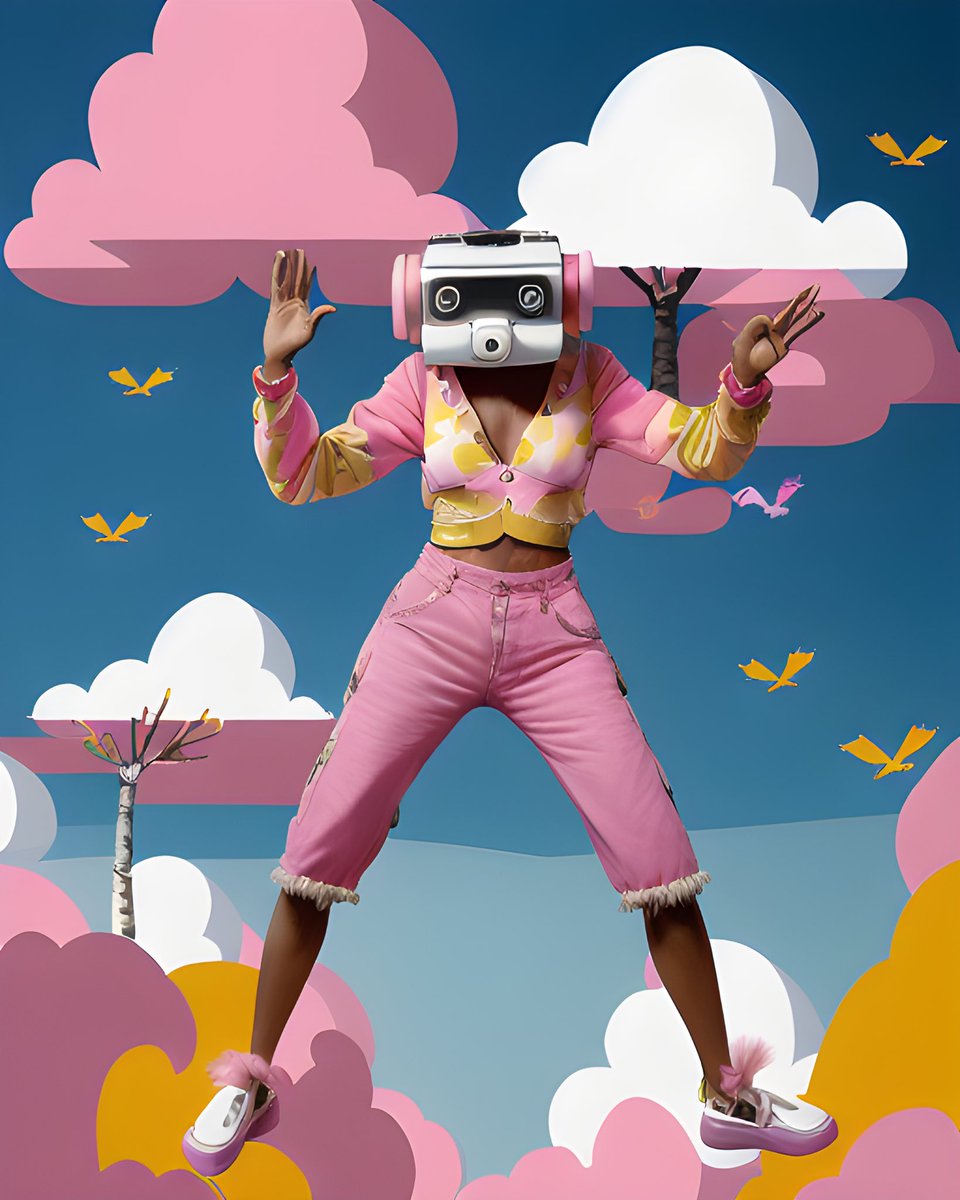 artscojo's tweet photo. I am floating in the clouds and beyond thrilled to announce I got onto @KnownOrigin_io! This is where I am dropping my #Ai8 collection soon. WooooHoooo! Let’s do this @MaryanneChisho2! https://t.co/dsZSNh0clv