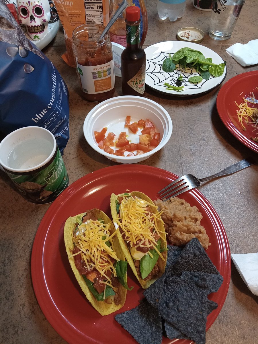 Zera77's tweet photo. Spent the day studying and drinking tea. We went for a walk around town at the end, then made tacos for dinner. #sunday #gradlife #taconight #veggiecooking https://t.co/Xk3bCVir2l