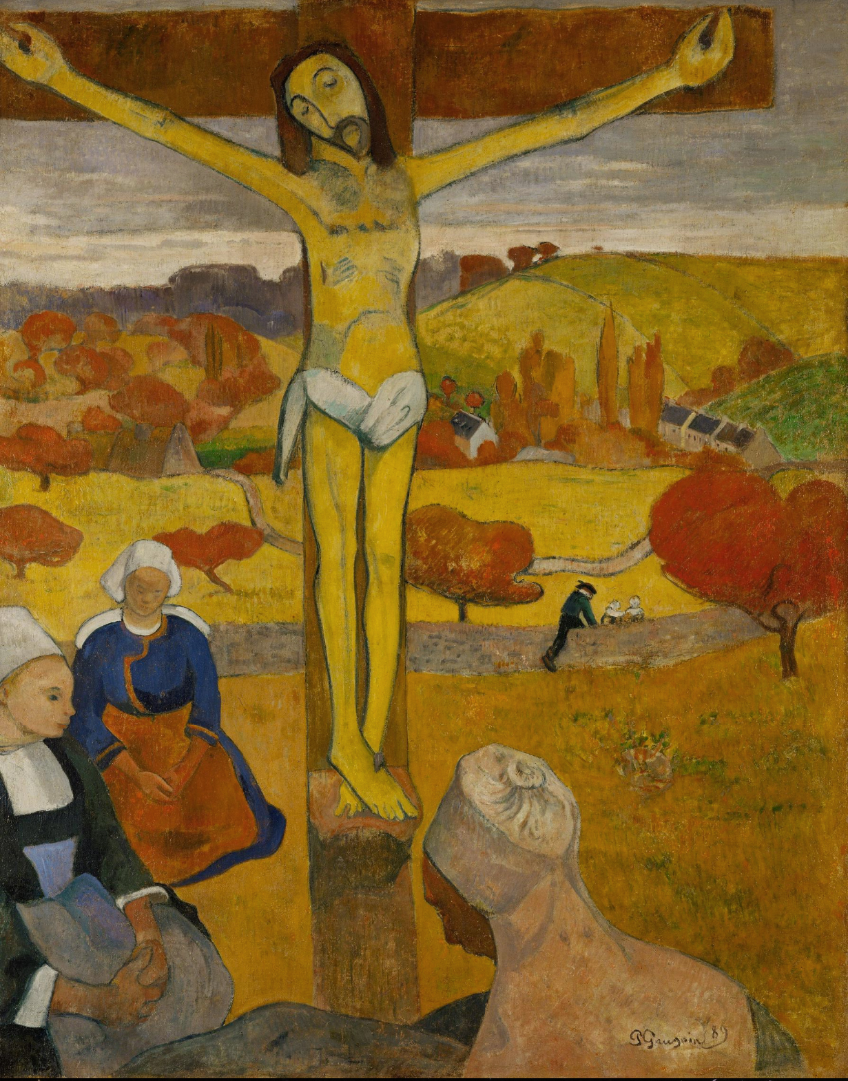From Gauguin he learned that the world could be depicted in vivid, unnatural colours, and that any a