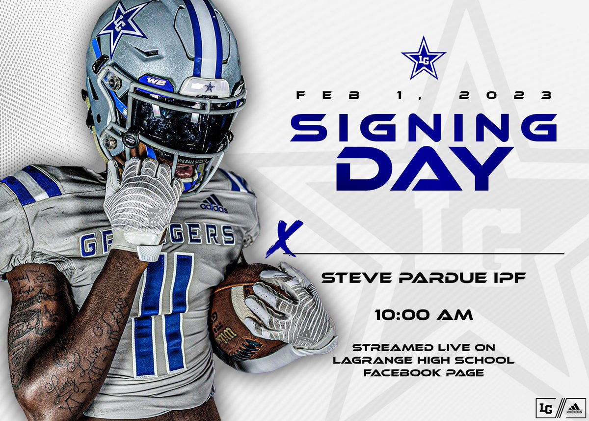 BigBlueRecruits's tweet photo. 𝑁𝑎𝑡𝑖𝑜𝑛𝑎𝑙 𝑆𝑖𝑔𝑛𝑖𝑛𝑔 𝐷𝑎𝑦✍️

We are only a few days away from signing day, and we’re all excited to see where our 𝙂𝙧𝙖𝙣𝙜𝙚𝙧𝙨 will sign to play at the next level!! 

#ᴄᴜLᴛᴜʀᴇ | #BLUEᴘʀɪɴᴛ https://t.co/4KAGRELklU