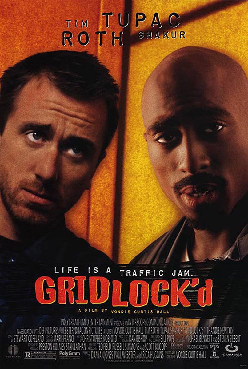 2PAC's tweet photo. 'Gridlock'd' was released on this day in 1997. Tupac  appears on 3 tracks on the soundtrack, "Wanted Dead or Alive", "Life is a Traffic Jam" and "Out The Moon (Boom, Boom, Boom). Did you get a chance to see 'Gridlock'd' in theaters? https://t.co/EdJZC2aaQ7