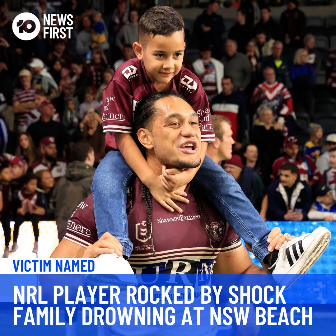 A NSW man who died trying to save two strangers from a rip at Shelly Beach in Cronulla on Saturday afternoon has been identified as father-of-six Talitiga Taupau, the uncle of NRL player Marty Taupau.