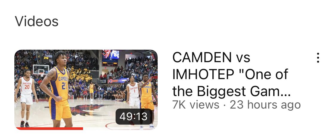 BigStarRawSport's tweet image. Thanks for watching CAMDEN vs IMHOTEP on the RAW SPORTS NETWORK 📺 

CLICK LINK TO WATCH AGAIN
youtu.be/ahGssCkbgpA

#RawSports #Camden #Imhotep #DJWagner #JustinEdwards #Kentucky