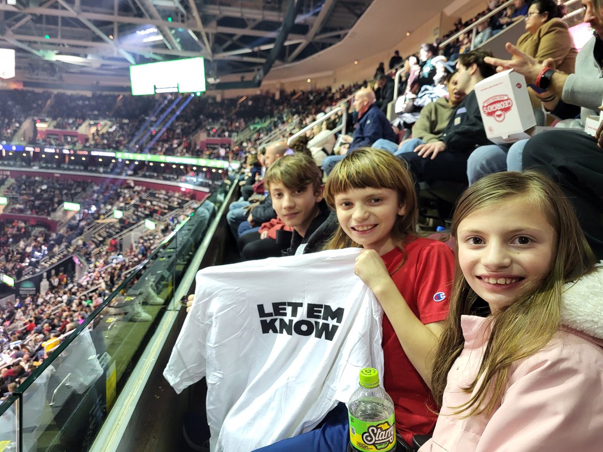 #LetEmKnow Another amazing Cavs night!