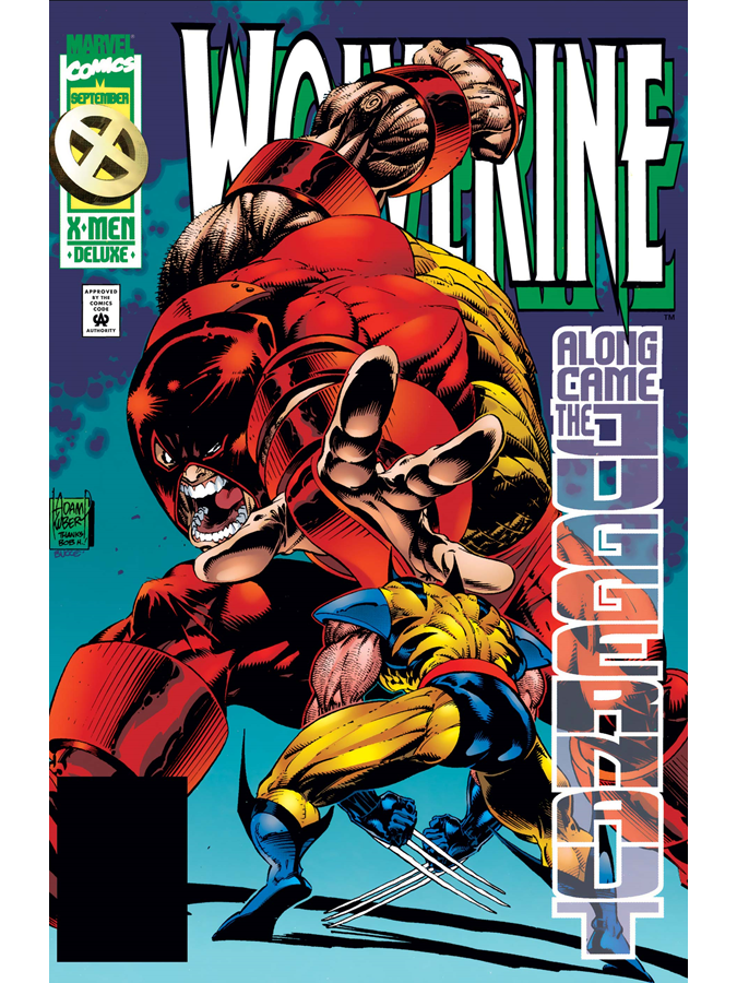 ClassicXMen's tweet photo. Wolverine #93 cover dated September 1995. https://t.co/csdSLaB1uO