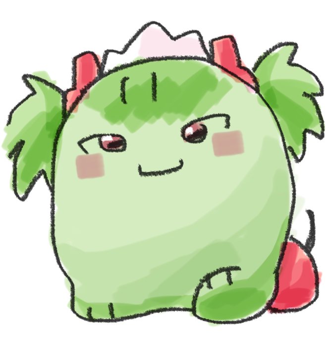 ツガルに進化すると思ってちゅがるんを育てていたのになんかデカくなっただけの進化になったデカチュガル🍎 