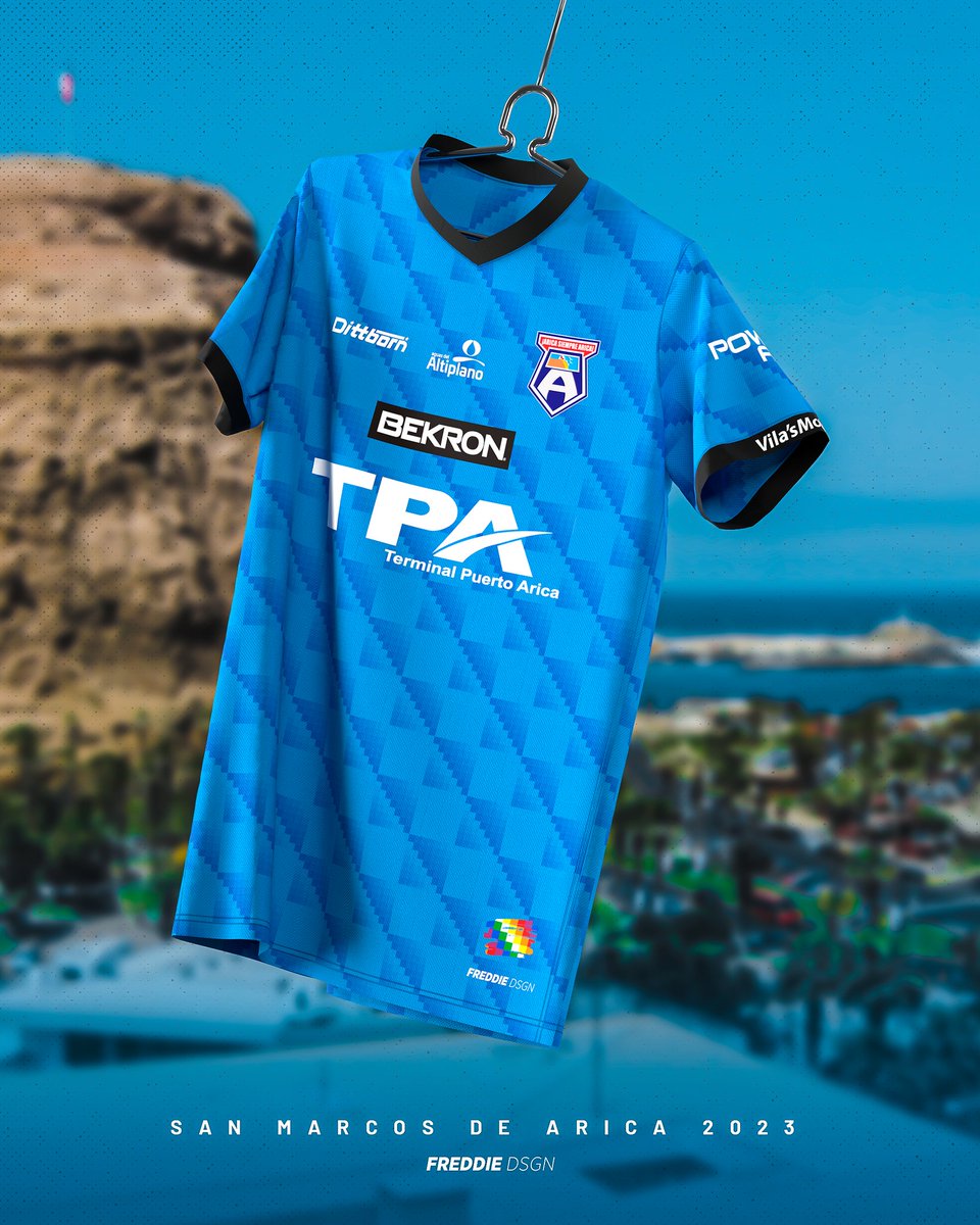 SM_AricaOficial's tweet photo. 🔥 De fondo con el morro imponente y el retorno de la Wiphala a la armadura 👕

¡VAMOS CON TODO ESTE 2️⃣0️⃣2️⃣3️⃣!

#VamosLosBravos https://t.co/kGh6K3B3wO