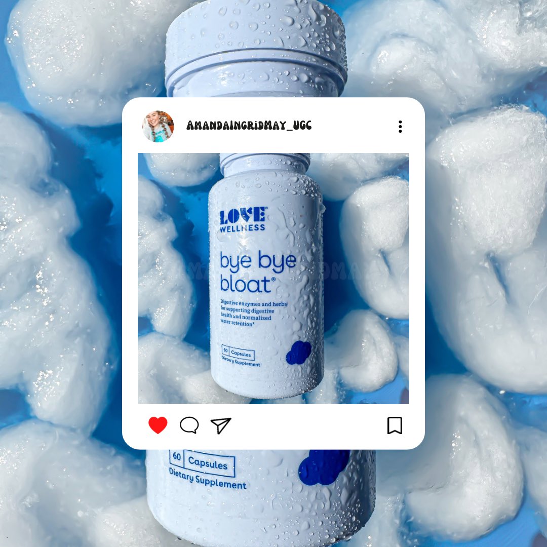 AmandaIngridUGC's tweet image. Bye bye Bloat UGC Photo 💙 @LoveWellness #ugcontentcreator #ugccommunity #UGCcreator #ugccommunity #ugccreators