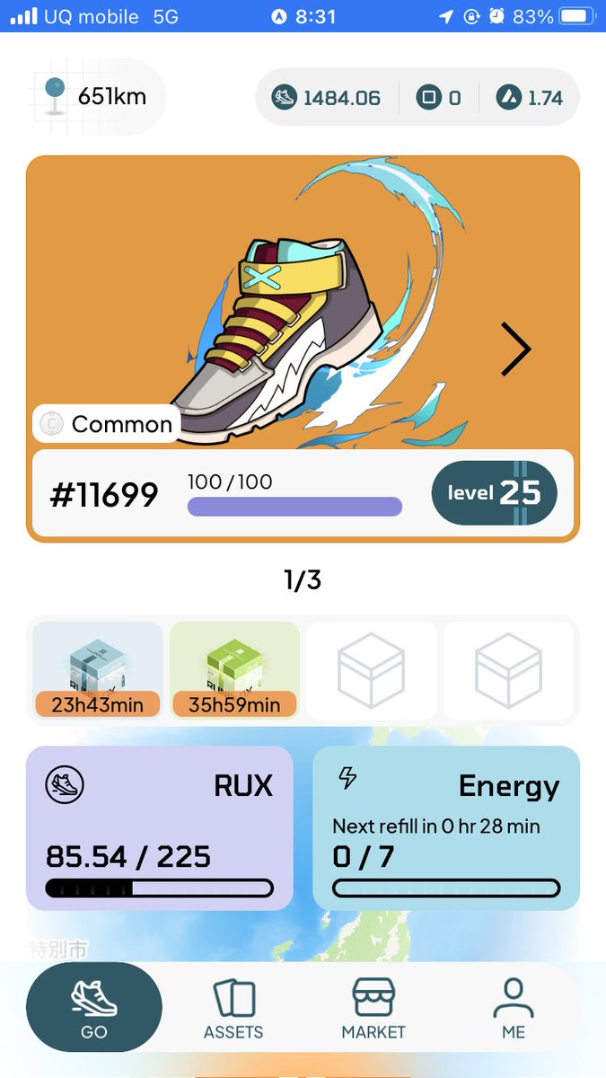 danna65839736's tweet photo. #OpenBlox
#RunBlox の #NFT 育成中
#TopPerformer2 こちらイベント中!
朝のウォーキングは40分。
現在、1484 #RUX
なんんか、 #OBX が暴騰してたので全部USDTにしちゃったw
5倍前後ぐらいになってました。 https://t.co/Va6NDmDzTo