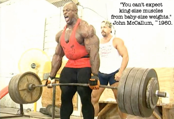 ChrisColucci's tweet photo. Big Ron has come up with great one-liners, including, "Er'rybody wanna be a bodybuilder, but don't nobody wanna lift no heavy-ass weight." Except, he wasn't the first to say it. John McCallum was... 40+ years earlier.
#yeahbuddy
#bodybuildingmotivation https://t.co/wPypseACTi