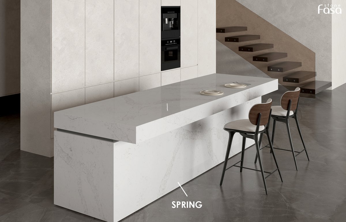 FasaStone's tweet image. #Spring
Fresh joint: Modern industrial decor with white marble quartz stone island.
#quartzstone #quartzcountertop #island #kitchen
fasastone.com