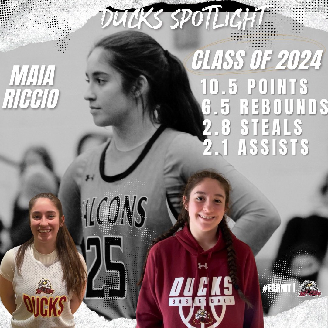 MTEliteDucks's tweet photo. Ducks Spotlight
Maia Riccio
Twitter: @maiariccio8
Class of: 2024
Ducks Team: Under Armour Diamond
HS: Cranston West (RI)
Current HS Stats (per game)
10.5 points
6.5 Rebounds
2.8 Steals
2.1 Assists
#MTEDFamily #MatchupNightmare #VersatileThreat https://t.co/IvOkOWTj60