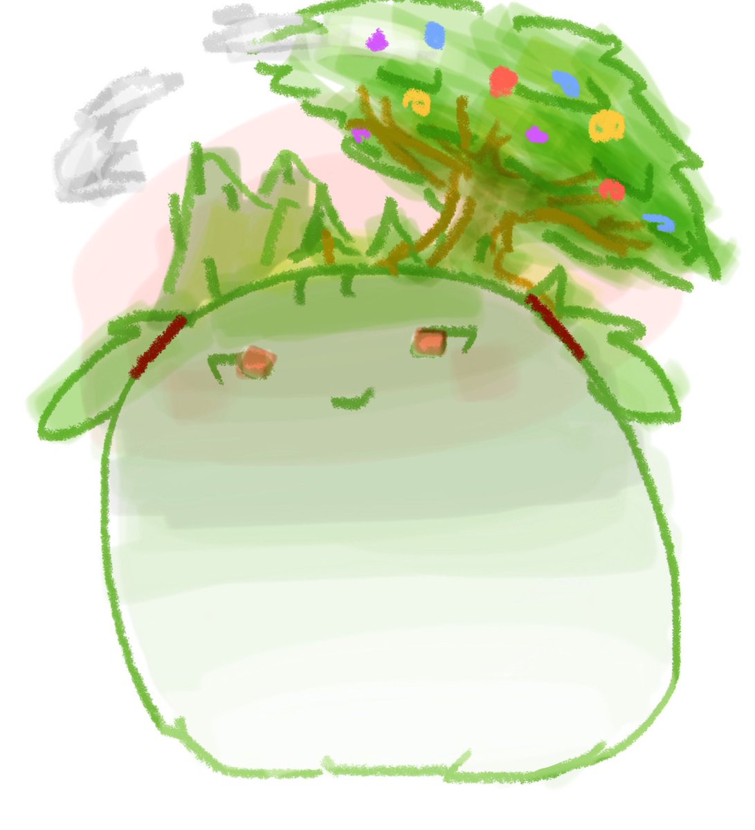 デカチュガルとか新しく種類作っておきながら過去にも大きな個体のちゅがるんが溢れていたりする🍎 