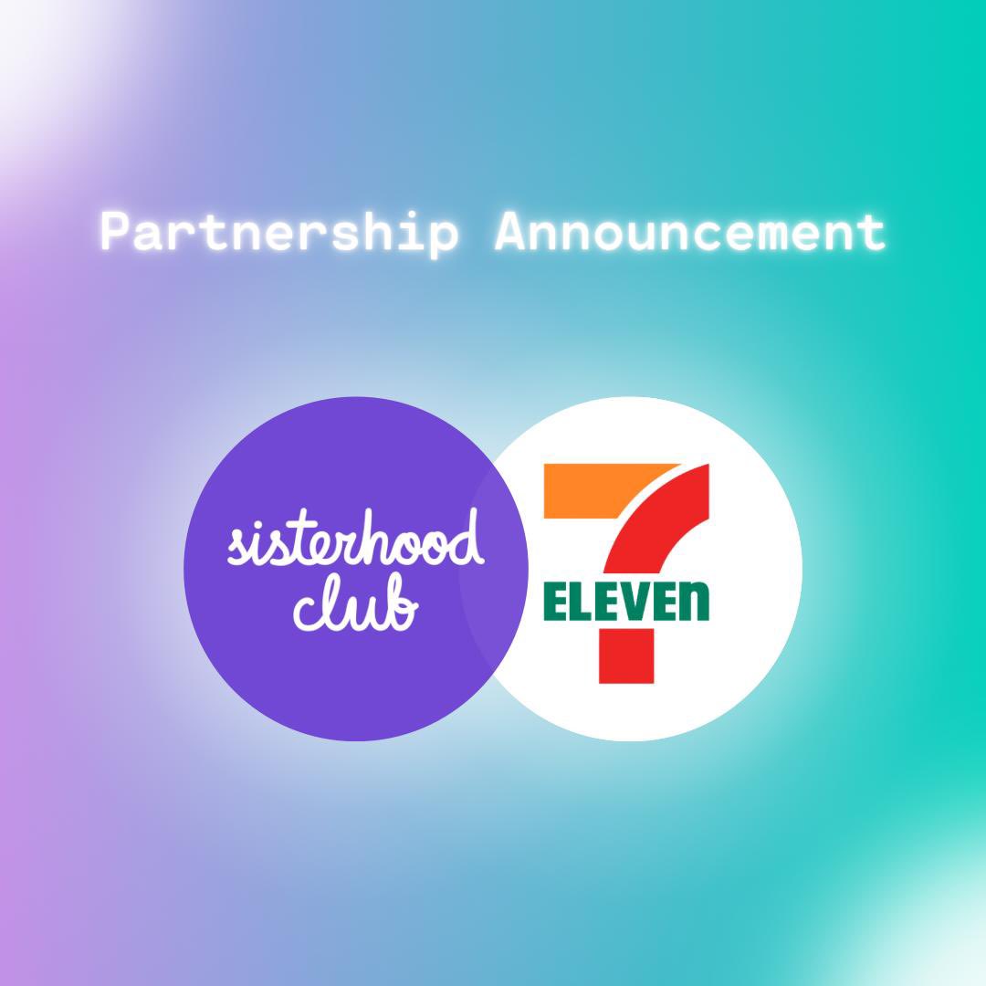 We have some news 😄

We are excited to announce our partnership with <a href="/7ElevenAus/">7-Eleven Australia</a> as we come together to promote and support gender diversity and inclusion across the technology industry… 

Read about our partnership here 👇 

sisterhoodclub.io/blog/7-eleven-…

#Web3 #womenintech