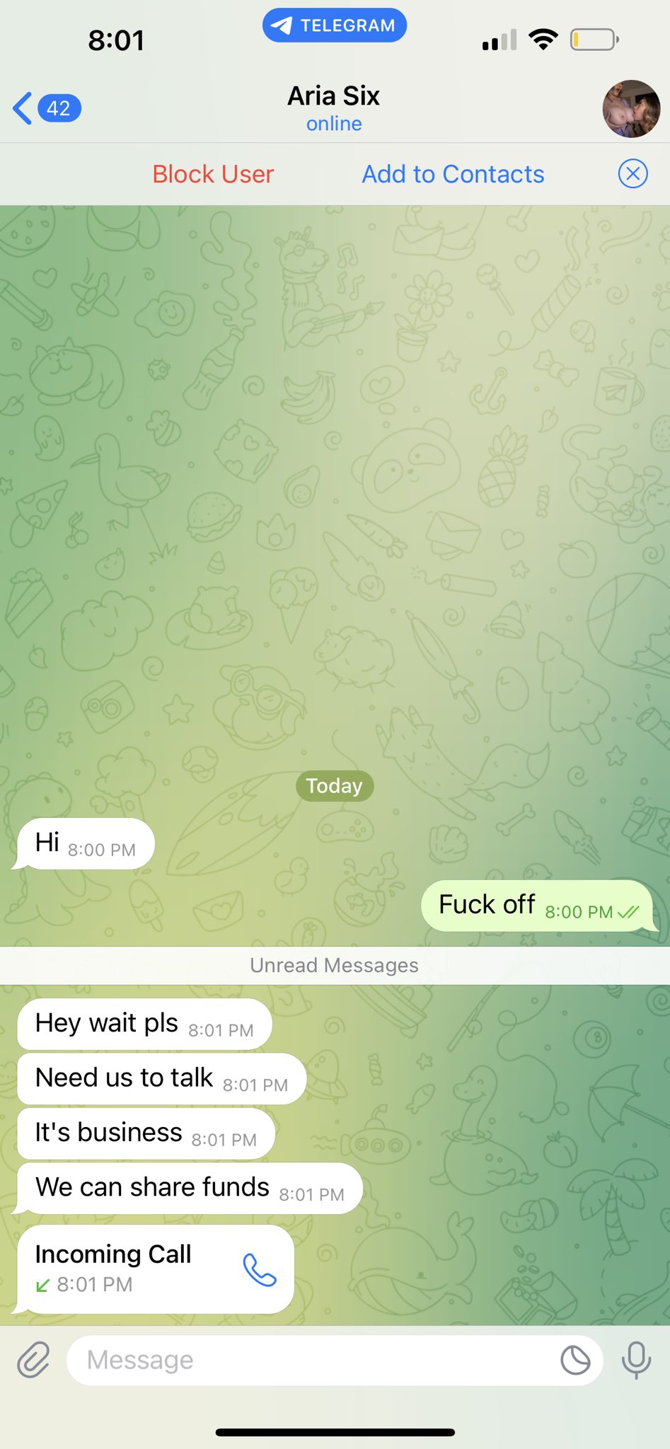 𝘼𝙧𝙞𝙖 𝙎𝙞𝙭 🏴󠁧󠁢󠁳󠁣󠁴󠁿🇨🇦 on Twitter: "Watch out guys there’s someone